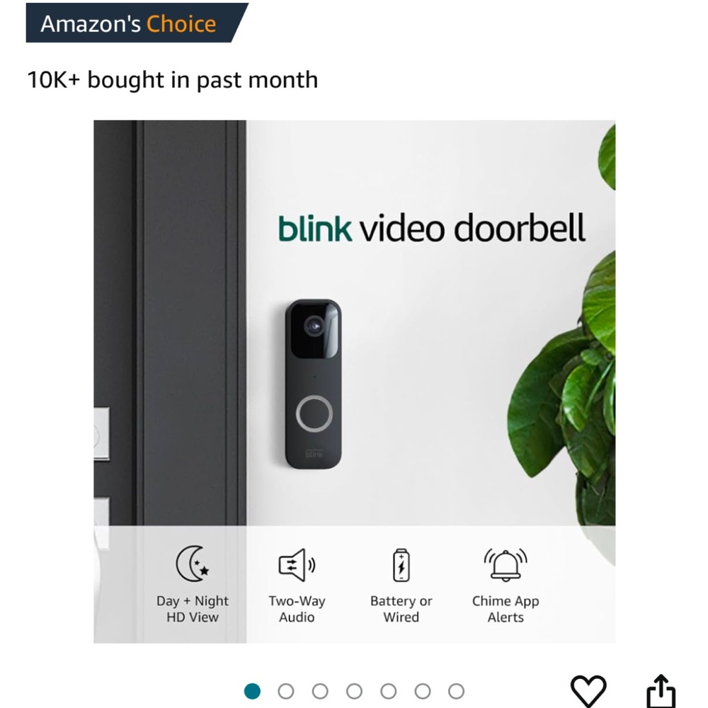 Blink Video Doorbell